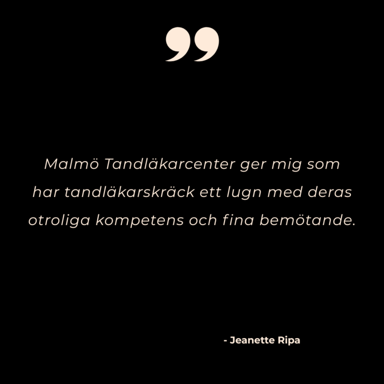 ersätta tänder malmö