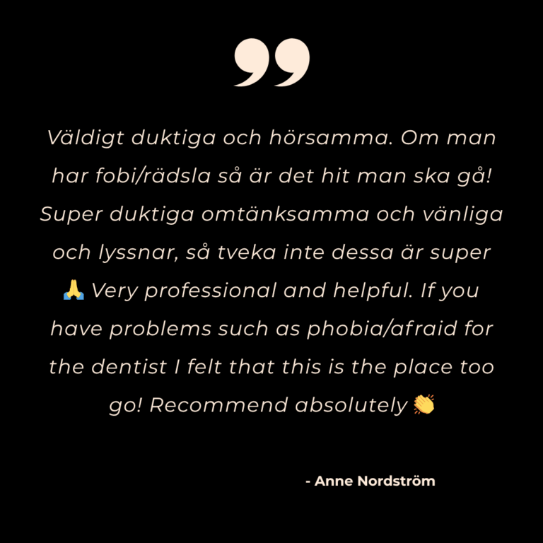 ersätta tänder malmö