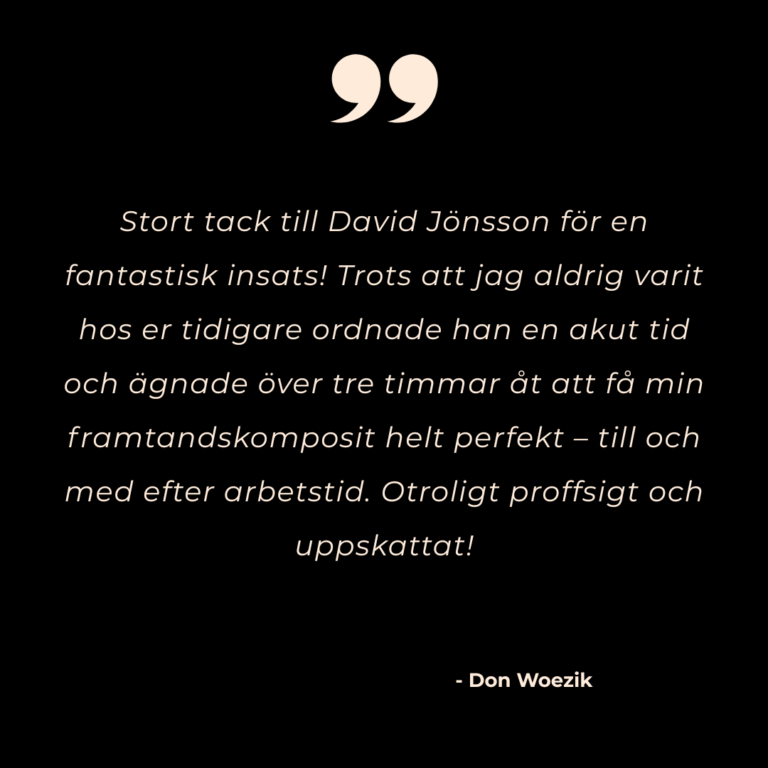 implantat tand malmö